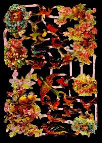 Glanzbilder - Vogelnester Glanzbilder - Vogelnester