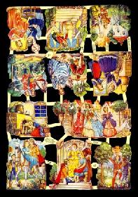 Glanzbilder - Aschenputtel