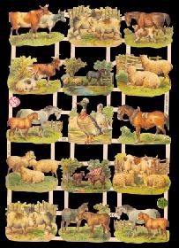 Glanzbilder - Bauernhoftiere Glanzbilder - Bauernhoftiere