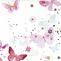 Servietten 25x25 cm - Lovely Butterflies Servietten 25x25 cm - Lovely Butterflies