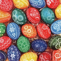 Servietten 25x25 cm - Hand Crafted Eggs