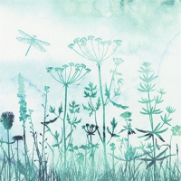 Servietten 25x25 cm - Grasses