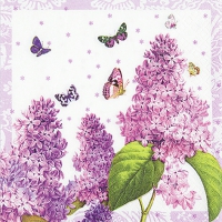 Servietten 33x33 cm - Painted Lilac Servietten 33x33 cm - Painted Lilac