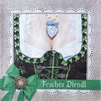 Servietten 33x33 cm - Auf der Wiesn