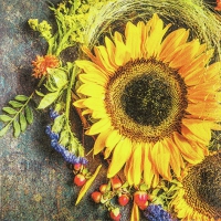 Servietten 33x33 cm - Sunny Autumn