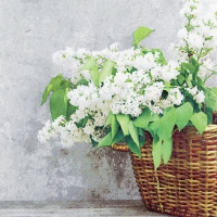 Servietten 33x33 cm - Lilac Blossoms