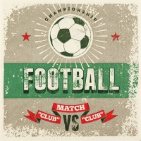 Servietten 33x33 cm - Football
