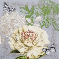 Servietten 33x33 cm - Peony