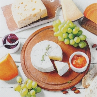 Servietten 33x33 cm - Fromage