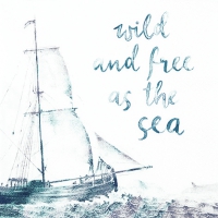 Servietten 33x33 cm - Wild and Free