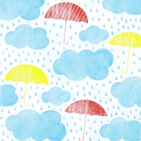 Servietten 33x33 cm - Keep Smiling