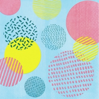 Servietten 33x33 cm - Hatched rich