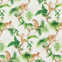 Servietten 33x33 cm - Monkey Family