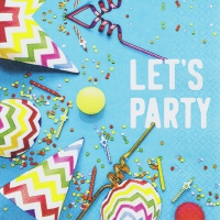Servietten 33x33 cm - Lets Party