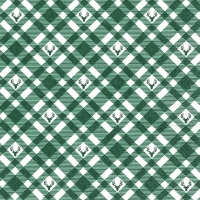 Servietten 33x33 cm - Plaid with Deers