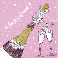 Servietten 33x33 cm - Mädelsabend