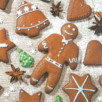 Servietten 25x25 cm - Zuckerb?ckerei