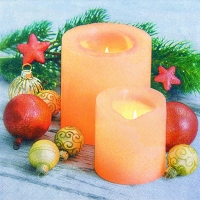 Servietten 33x33 cm - Candle Atmosphere