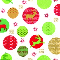 Servietten 33x33 cm - Deers in Dots