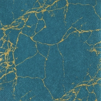 Servietten 33x33 cm - Royal Marble petrol Servietten 33x33 cm - Royal Marble petrol