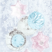 Servietten 33x33 cm - Soft Baubles Servietten 33x33 cm - Soft Baubles