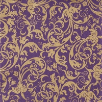 Servietten 33x33 cm - Arabesque aubergine/gold Servietten 33x33 cm - Arabesque aubergine/gold