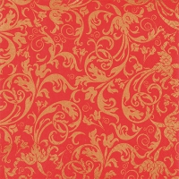 Servietten 33x33 cm - Arabesque red/gold Servietten 33x33 cm - Arabesque red/gold