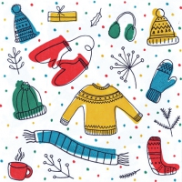 Servietten 33x33 cm - Keeping Warm Servietten 33x33 cm - Keeping Warm