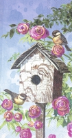 Buffet Servietten - LOVELY BIRDHOUSE