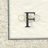 Servietten 25x25 cm - FLOURISH F                              