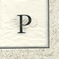 Servietten 25x25 cm - FLOURISH P                              