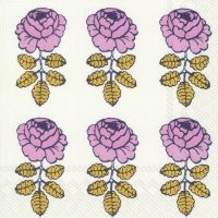 Servietten 25x25 cm - VIHKIRUUSU white