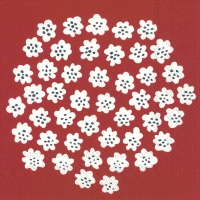 Servietten 25x25 cm - PUKETTI dark red Servietten 25x25 cm - PUKETTI dark red