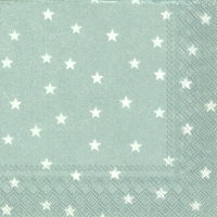 Servietten 25x25 cm - LITTLE STARS silver Servietten 25x25 cm - LITTLE STARS silver
