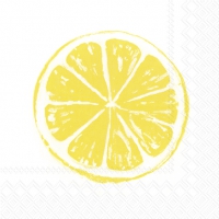 Servietten 25x25 cm - LEMON BAR