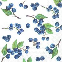 Servietten 25x25 cm - BLUEBERRIES