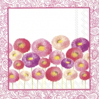 Servietten 25x25 cm - PRETTY BELLIS pink Servietten 25x25 cm - PRETTY BELLIS pink