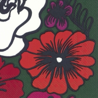 Servietten 25x25 cm - ELÄKÖÖN ELÄMÄ dark green Servietten 25x25 cm - ELÄKÖÖN ELÄMÄ dark green