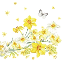 Servietten 25x25 cm - FEODORA cream Servietten 25x25 cm - FEODORA cream