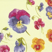 Servietten 25x25 cm - PAULINA light green Servietten 25x25 cm - PAULINA light green