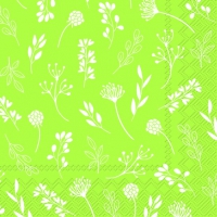 Servietten 25x25 cm - TILDA lime Servietten 25x25 cm - TILDA lime