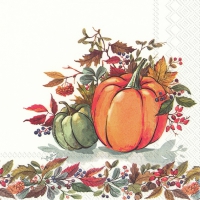 Servietten 25x25 cm - FALL PUMPKINS