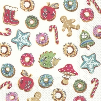 Servietten 25x25 cm - BAKING MAKES YOU HAPPY