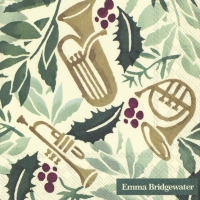 Servietten 25x25 cm - BRING IN THE GREEN