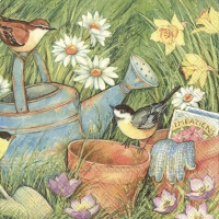 Servietten 25x25 cm - FARMER´S GARDEN TIME Servietten 25x25 cm - FARMER´S GARDEN TIME