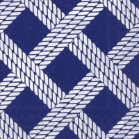 Servietten 25x25 cm - SAILOR´S ROPE blue