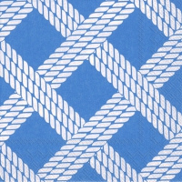 Servietten 25x25 cm - SAILOR´S ROPE light blue