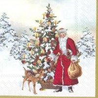 Servietten 25x25 cm - ANNUAL CHRISTMAS SANTA (V&B) Servietten 25x25 cm - ANNUAL CHRISTMAS SANTA (V&B)
