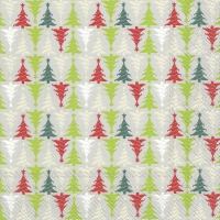 Servietten 25x25 cm - TREES IN LINE linen Servietten 25x25 cm - TREES IN LINE linen