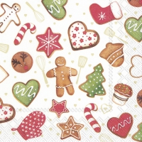 Servietten 25x25 cm - COOKIES AND BAKERY Servietten 25x25 cm - COOKIES AND BAKERY